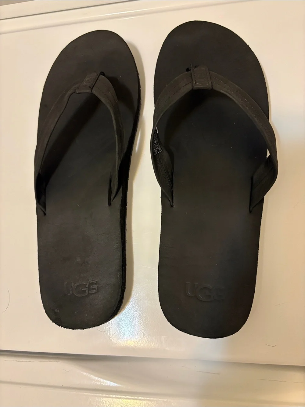 UGG Australia Camano MEN'S Size 15 Flip Flop Thong Sandal  Black